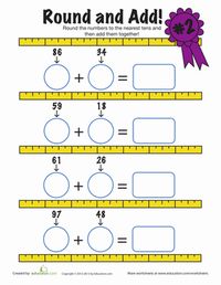 Can your little math whiz add up sums quickly in his head? Teach him to estimate before adding, a great skill to put to use in everyday life!