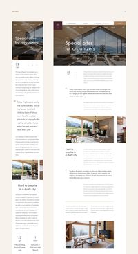 Ozon Hotels - Website on Behance