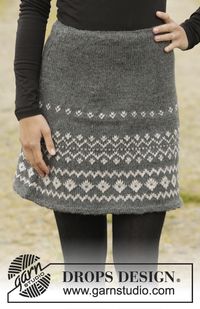 Diamond Twist / DROPS 171-26 - Free knitting pattern