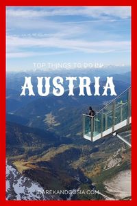 Top things to do and see in Austria. Stunning views, endless hiking trails and beautiful lakes are among many outdoor activities and things to do in Austria.