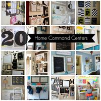 Home Organizing: 20 Home Command Centers