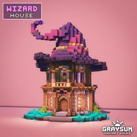 Minecraft - Wizard House ➡️ Support my work on Patreon and request my builds as a benefit! (Link in bio) Join the bakery Minecraft… | Instagram