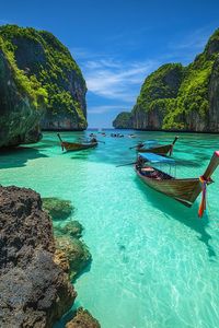 Discover the Exotic Beaches of Phuket, Thailand 🏝✨ Explore the stunning beaches of Phuket, from the lively Patong Beach to the tranquil shores of Kata Beach. Enjoy vibrant nightlife, crystal-clear waters, and tropical landscapes for the perfect beach escape. 🌿🌞 #PhuketBeaches #ThailandParadise #BeachEscape #TravelInspiration