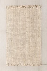 Chunky Fringe Woven Jute Rug | Urban Outfitters