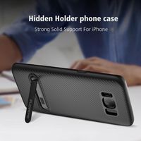 FLOVEME Luxury Phone Case For Samsung Galaxy S8 S9 Soft Silicone Kickstand Cases For Samsung S9 S7 Edge Note 8 Stand Cover Coque Outfit Accessories From Touchy Style | Animal, Black, Blue, Business, Cartoon, Cute Phone Cases, Flower, For Boy, For Girl, For Teenager, For Women's, Galaxy Cases, Galaxy Note 2, Galaxy Note 3, Galaxy Note 5, Galaxy Note 8, Galaxy S7, Galaxy S7 Edge, Galaxy S8, Galaxy S8 Plus, Galaxy S9, Galaxy S9 Plus, Golden, Plant, Red, Silicon, Silver, TPU. | Free International Sh