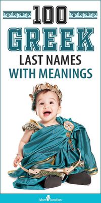 Greek surnames or last names came into existence in the 15th century. These names can help in identifying the ancestry of an individual. Greek surnames have different roots, origins, and histories of development.