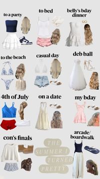 #occasion #outfit #summer #4july #sleep #party #day #bday #casual #beach #date #arcade #plan