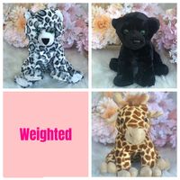 Excited to share this item from my #etsy shop: Weighted Stuffed Animal 1lb | Weighted Plush | Weighted Stuffed Animals for Anxiety | Weighted Toy Autism