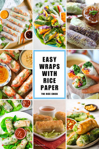 Explore 18 delicious rice paper wraps recipes, from fresh veggie wraps with rice paper, vibrant summer rolls, and lettuce wraps with rice paper to flavorful options like pork mince, shrimp, and more!   These versatile recipes offer endless ideas, whether you're looking for rice paper wraps recipes lunch ideas, tasty party appetizers, or light meals.  Ready to roll into deliciousness? Click to find your new favorite wrap recipe!