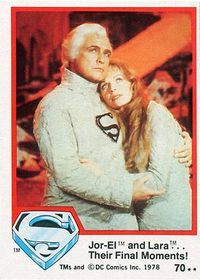 Topps trading cards for the 1978 Superman movi… – Geek