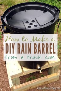 How to Make a DIY Rain Barrel | The Easiest Way to Save Rain Water