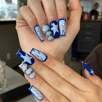 How to Do Dallas Cowboys Nails for True Fans | ND Nails Supply