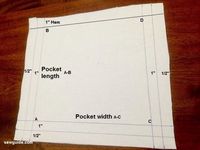 Easy Cargo pocket Pattern & tutorial - SewGuide