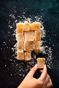 Try this double-roasted Turkish delights with nuts recipe to taste a delicious version of lokum with an entirely different texture! Authentically vegan & gluten-free.