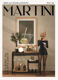 MARTINI - a sims 4 custom content collection | bbygyal123