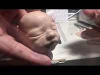 OOAK MODELING PROCESS by MYA BABIES (Baby miniatures Work In Process) - YouTube