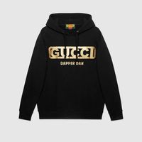 Gucci - Oversize Gucci-Dapper Dan sweatshirt in black cotton (€ 1,100)