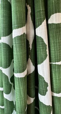 USA Curtains, Shibori Dot Cotton Curtains in Green, See Item Details for 5 More Colors Made to Order - Etsy