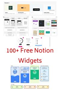 Get the most out of Notion with over 100 unique widgets, including clocks, calendars, to-do lists, and more. Enhance your productivity and stay organized with these helpful. #Organisation #Notion_Cheatsheet #Free_Notion_Widgets #Notion_Calendar_Widget