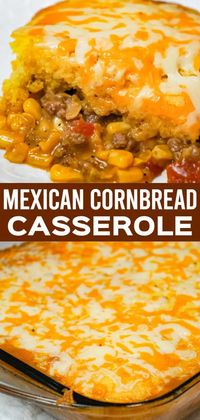 Mexican Cornbread Casserole - THIS IS NOT DIET FOOD