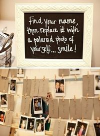 kool idea for an engagement party or wedding...