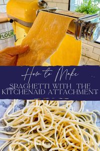 If you own a KitchenAid Mixer and want to venture into the world of homemade pasta making you will love my KitchenAid Pasta Recipe. Homemade pasta takes a little over an hour to make about 2 pounds of delicious fresh noodles.