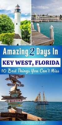 Make the most of your 2 days in Key West! Explore 10 unforgettable experiences, including historic sites, stunning sunsets, vibrant nightlife, and tropical beaches. The perfect guide for a dreamy island getaway!

#KeyWestTravel #ExploreKeyWest #FloridaKeys #IslandEscape #KeyWestAdventures #BucketListDestinations #TropicalGetaway #BeachVibes #TravelFlorida #IslandLife #HistoricKeyWest #SunsetChasers #WeekendGetaway #Wanderlust #TravelItinerary