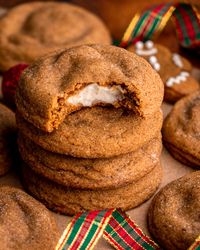 Gingerbread Cheesecake Cookies - In Bloom Bakery