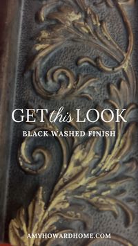 Learn from Amy Howard how to achieve a timeless black washed furniture finish with distressed gilded accents. In this tutorial, Amy will walk you through the steps of using one-step paint, glaze, gold leaf, and more to achieve this trending yet timeless look.