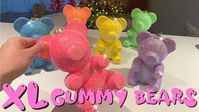 🍭DIY Extra Large Gummy Bear Ornaments, Candyland Christmas Tree Theme, Giant Sweets Decorations🍭