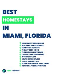 Whether you're planning a relaxing getaway or an adventurous urban escape, Miami offers a variety of homestay options to suit your preferences. From cozy apartments in the heart of South Beach to spacious villas in trendy neighborhoods like Wynwood and Little Havana, there's something for everyone. Explore vibrant art scenes, savor delicious cuisine, soak up the sun on beautiful beaches, and experience the unique culture of Miami from the comfort of a homestay. Book your stay now for an unforgettable vacation in the Magic City! 🌴☀️ #Miami #Homestays #FloridaVacation