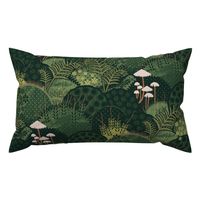 Woodland Ferns Accent Pillow Mossy Seat by Appleyards - Etsy