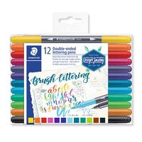 STAEDTLER Design Journey Double-Ended Brush Lettering Pens Set