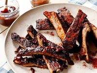 Get Neely's BBQ Pork Spare Ribs Recipe from Food Network