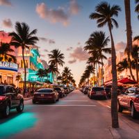 Ocean Drive in South Beach stands as one of Miami’s most famous and iconic strips, known for its lively atmosphere, stunning views, and vibrant nightlife