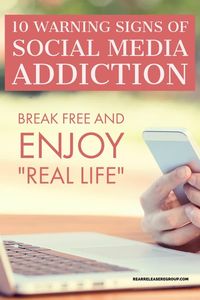 10 warning signs of social media addiction