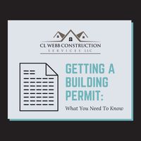 If you’re planning to begin a remodeling project, you’ll need a building permit before you can get started. Here's what you need to know. Link in bio. #clwebbconstruction