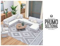 Source: Tumblr | Buy | Living Room | Sectional Seating | BGC | Sims 4 | TS4 | Maxis Match | MM | CC | Pin by suepixels