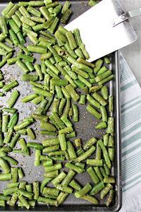 Oven Roasted Green Beans