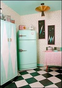 23 Retro Kitchens You Can Copy in Your Home ...