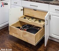 Base Cabinet Rollout/Pullout Shelves