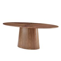 Deodat Oval Dining Table | West Elm