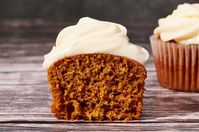 Pumpkin Cupcakes Recipe | King Arthur Baking: These warmly spiced pumpkin cupcakes are topped with a tangy yet sweet cream cheese icing. Bake them to get in the fall spirit.