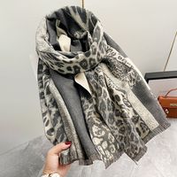 Shawl/Beautiful and Versatile Four Seasons Leopard Print Shawl | Wazzi's Wear