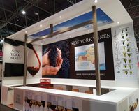 New York Wines stand Prowein Dusseldorf exhibition