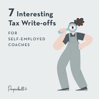 7 Interesting Tax Write-offs for Self-Employed Coaches