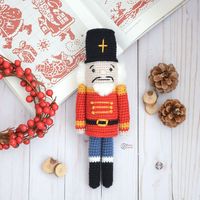 Nutcracker Free Crochet Pattern By Elisa's Crochet