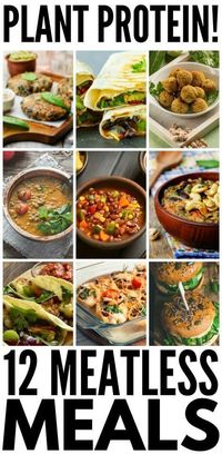 Looking for easy plant based recipes that will actually make you feel full? Whether you’re looking for breakfast, lunch, or dinner ideas, meatless meals have never tasted better with these plant based proteins. Perfect for beginners, these whole food recipes are great for diabetics, vegans…and even for kids! Eating healthy has never tasted so good.