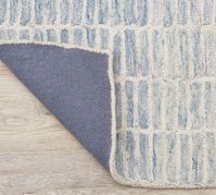 Capitola Handtufted Wool Rug , 8 x 10', Blue | Pottery Barn