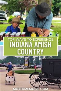 MUST-DO Experiences when you travel to Indiana Amish Country! Tips for what to do in the Amish towns in Indiana and how to learn about the Amish in Indiana. Most of the Amish communities in the US are located in Indiana.  The largest population of Amish in Indiana is in Elkhart-LaGrange Counties of Indiana, making places like Shipshewana a great place to experience Amish culture. Take our tips for your road trip in Indiana for these top ways to see the Amish Country in Indiana.